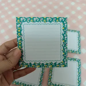کاغذ یادداشت گل گلی کد ۰۴ - Image 3